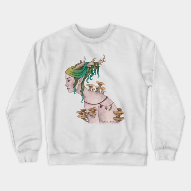 Forest Fae Crewneck Sweatshirt by Pearl and Plam